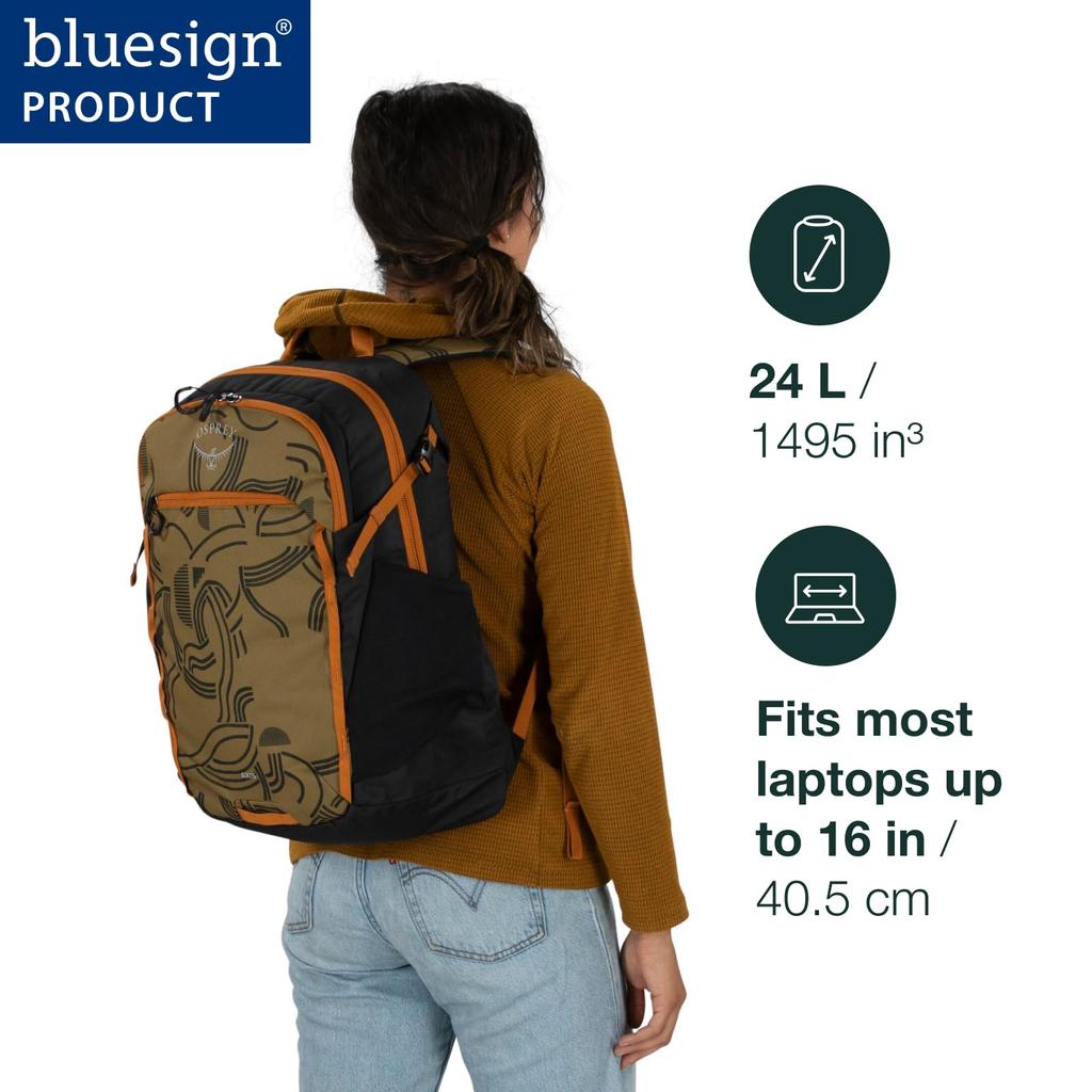 Osprey Osprey Axis Laptop Backpack – Sleek Everyday Pack with Laptop Sleeve, Water Bottle Pockets & Compression Straps