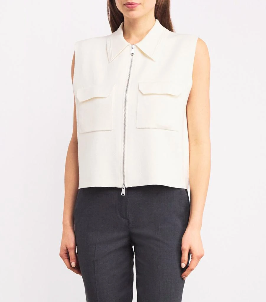 ME+EM Organic Cotton-Wool Sweater Vest 3