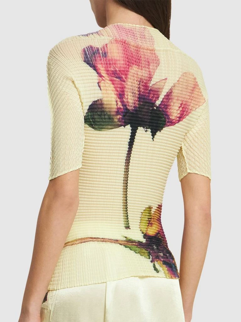 Issey Miyake Pressed Flora Pleated Top 2