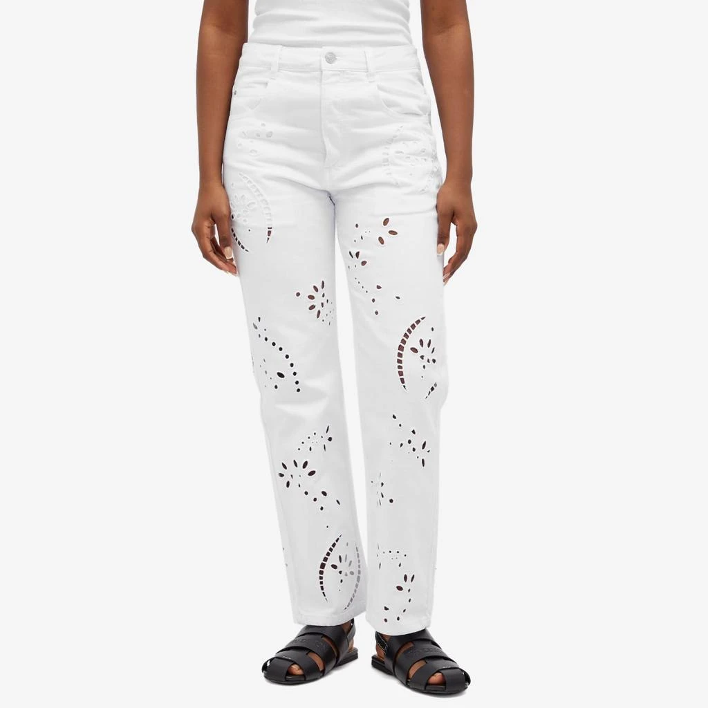 Isabel Marant Isabel Marant Irina Embroidered Jeans 2