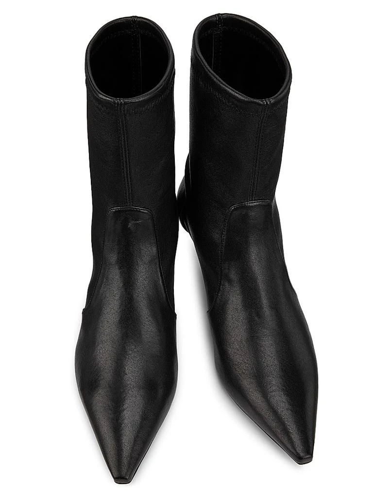 Stuart Weitzman Naomi 50MM Leather Booties 4
