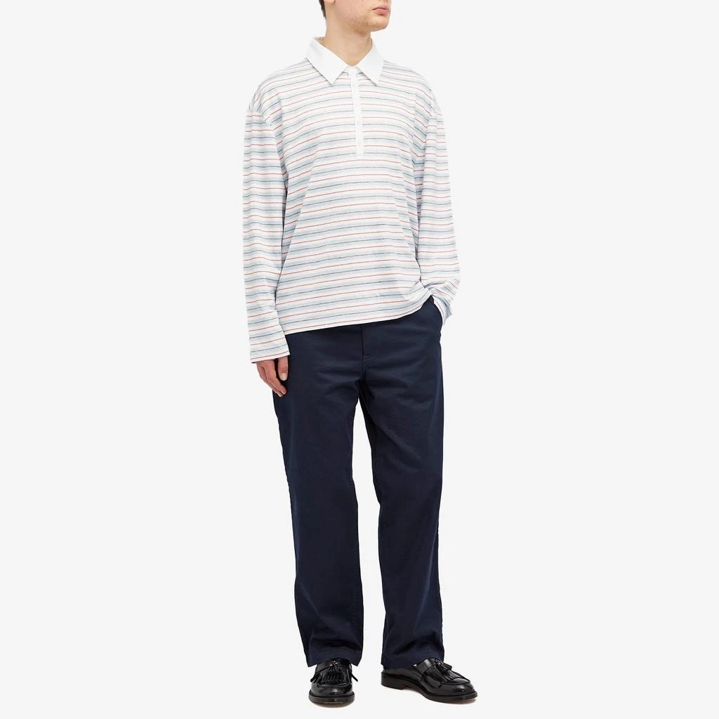 Thom Browne Thom Browne Striped Rugby Fit Polo 4