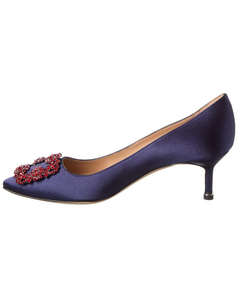 Manolo Blahnik Hangisi 100 Satin Pump