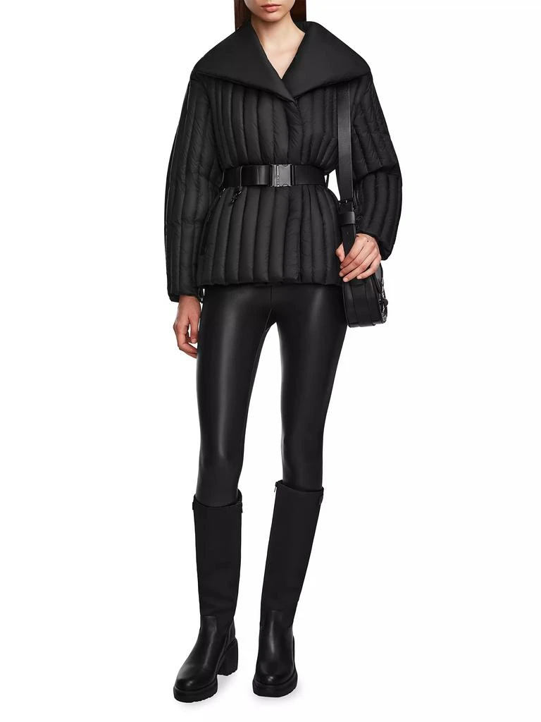 RUDSAK Ines T Quilted Down Shawl-Collar Jacket 2