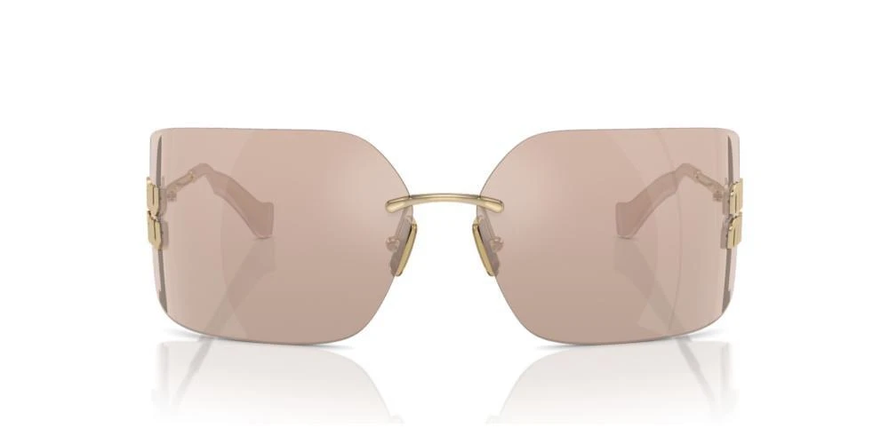 Miu Miu Eyewear Miu Miu Eyewear Rectangular Frame Sunglasses 1