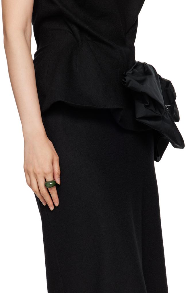 Sophie Buhai Green Medium Jade Donut Ring