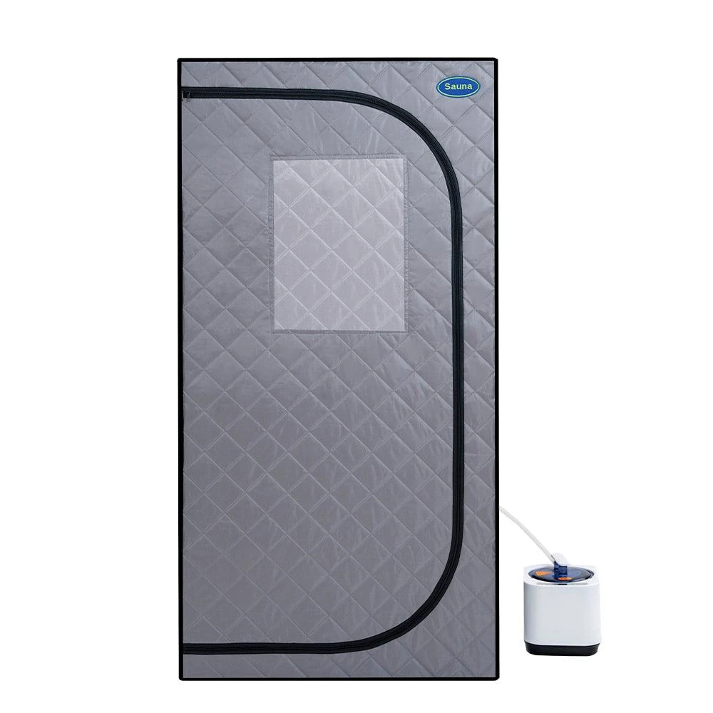 Hivvago Portable Mini Plus Steam Sauna Tent - Grey 5
