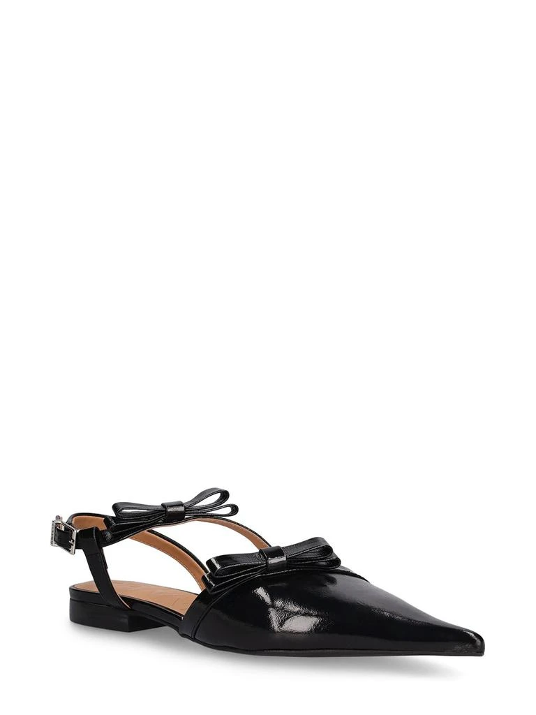 Ganni 10mm Multi-bow Flats 2