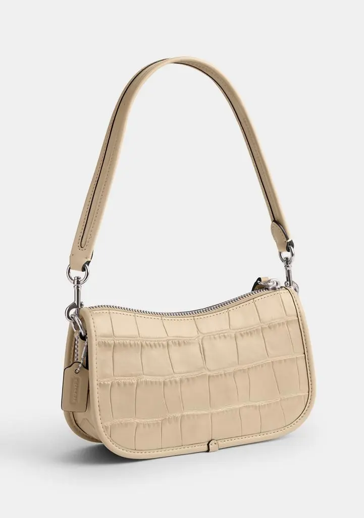 Coach Embossed Crocodile Swinger 20 3