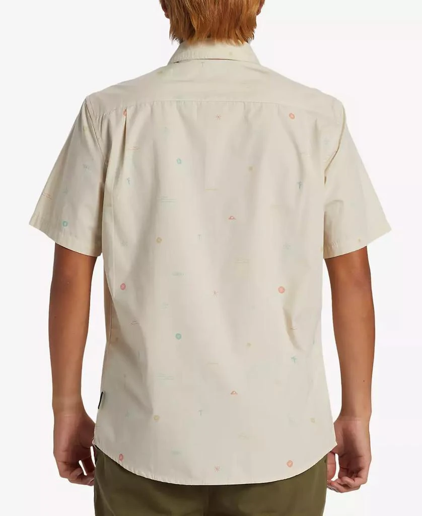Quiksilver Men's Mini Mo Classic Short Sleeve Shirt 2