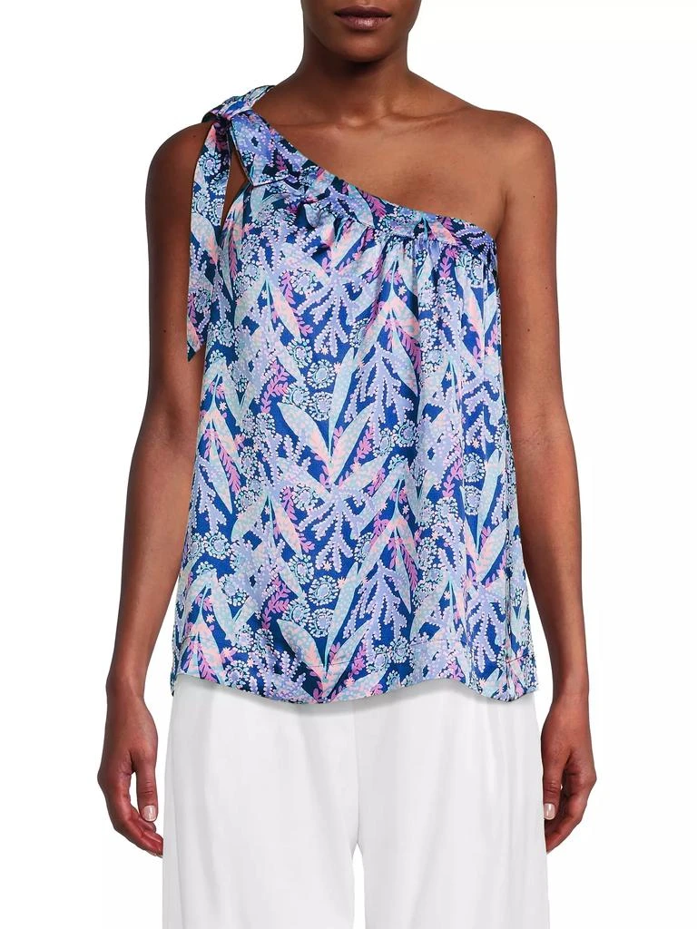 Lilly Pulitzer Bexler One-Shoulder Top 3