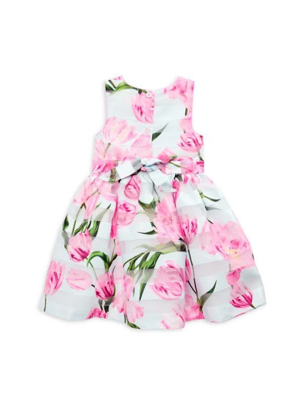 Pippa & Julie Little Girl's & Girl's Floral Sleeveless Dress 2