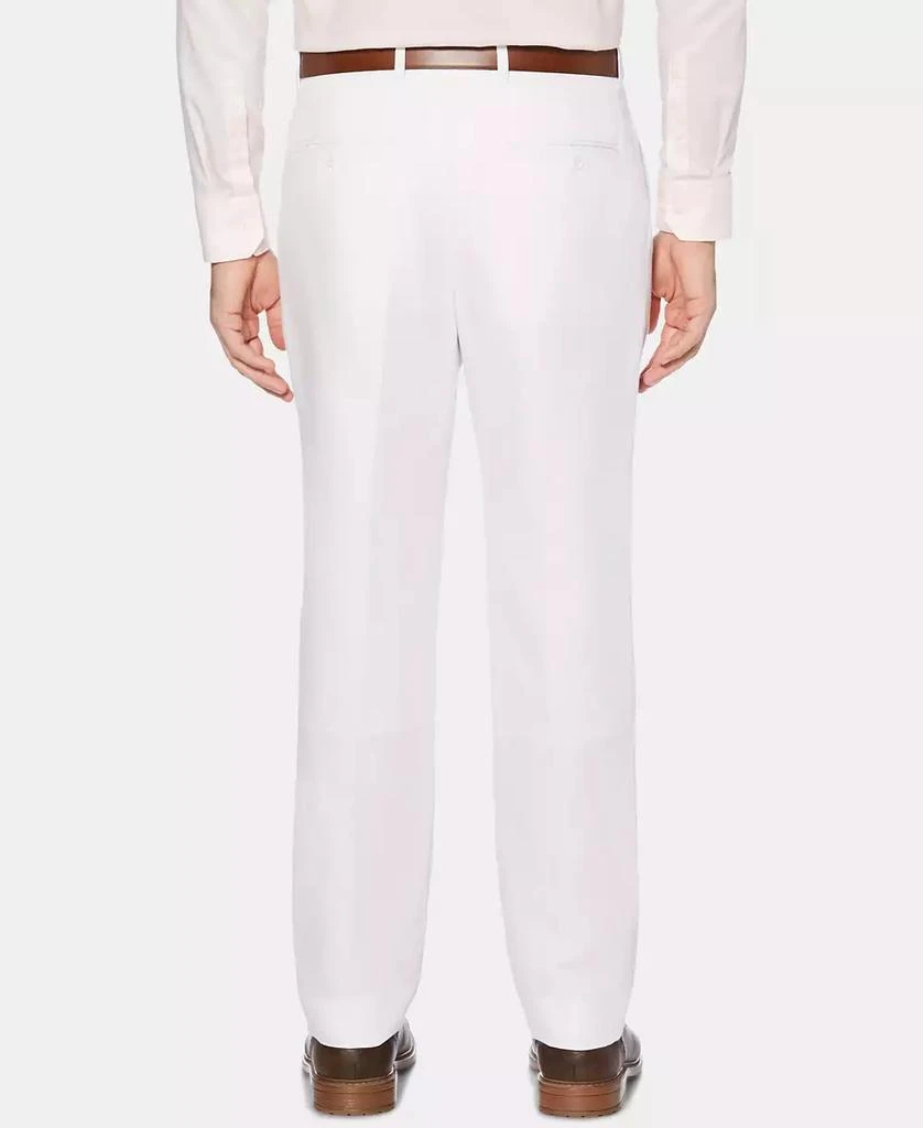 Perry Ellis Perry Ellis Men's Portfolio Modern-Fit Linen/Cotton Solid Dress Pants 2