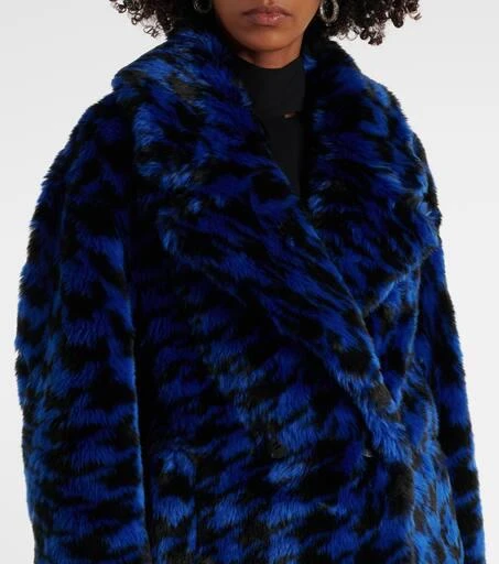 Diane von Furstenberg Printed faux fur coat 4