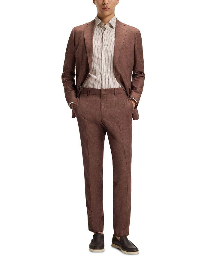 Hugo Boss Melange Solid Slim Fit Suit Pants 2