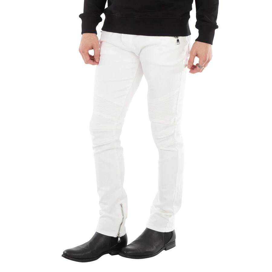 Balmain Balmain Slim Leg Biker Jeans, Waist Size 31" 3