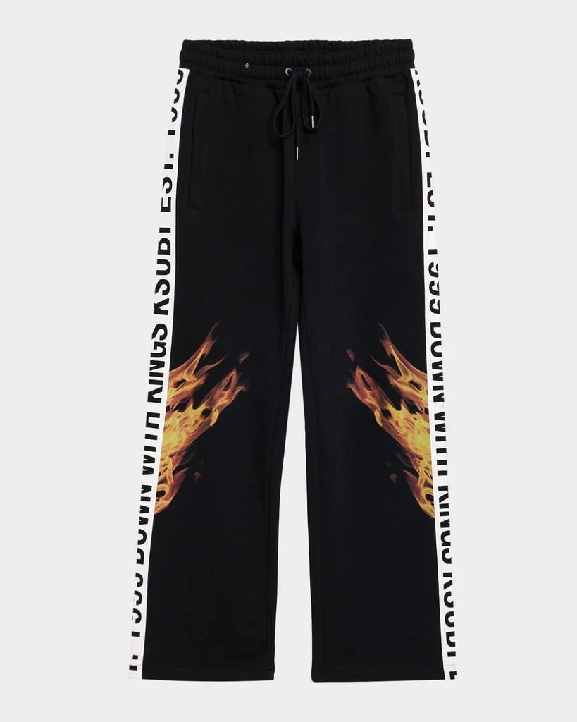 Ksubi Men
s Kings Synthes Cotton Sweatpants