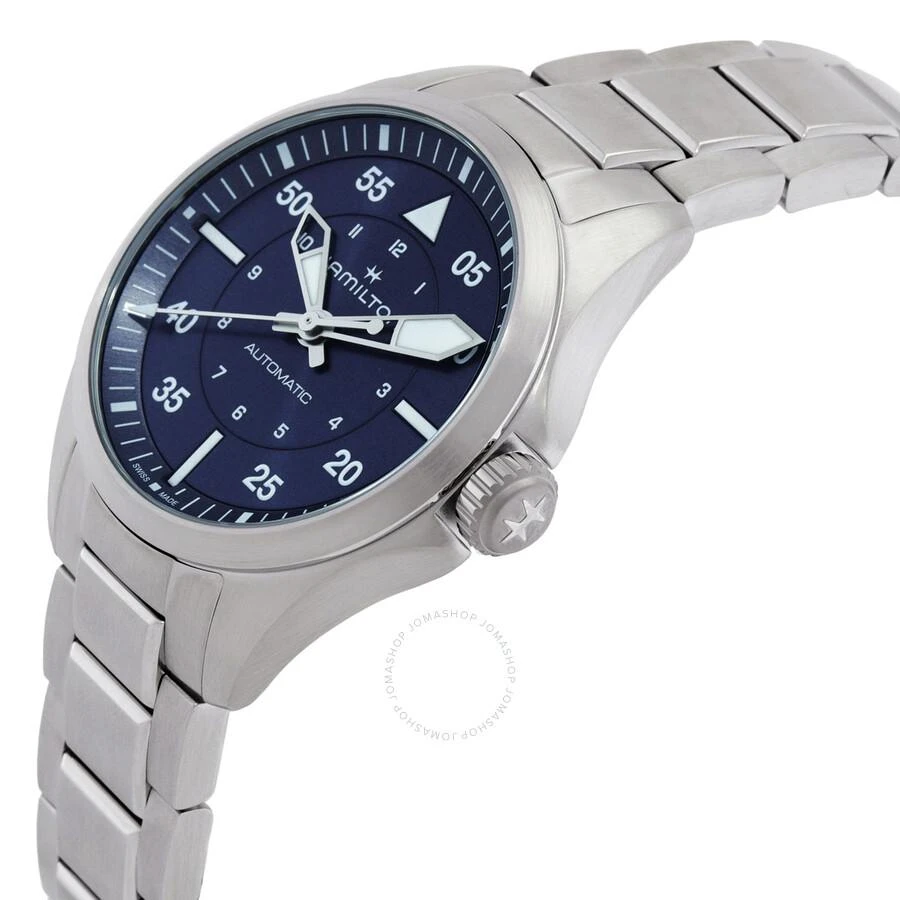 Hamilton Khaki Aviation Pilot Automatic Blue Dial Watch H76215140 2