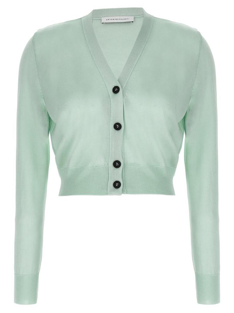 Antonino Valenti Antonino Valenti 'Sonia Delaunay' Crop Cardigan