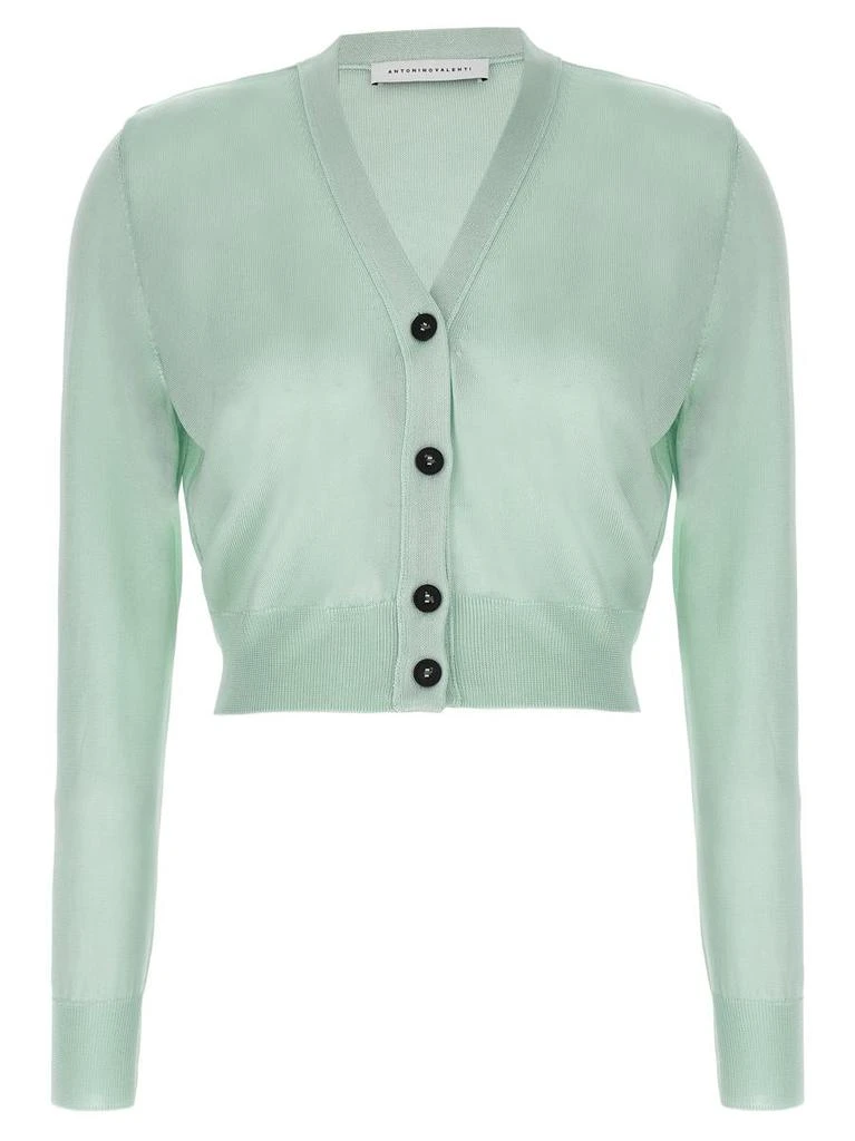 Antonino Valenti Antonino Valenti 'Sonia Delaunay' Crop Cardigan 1