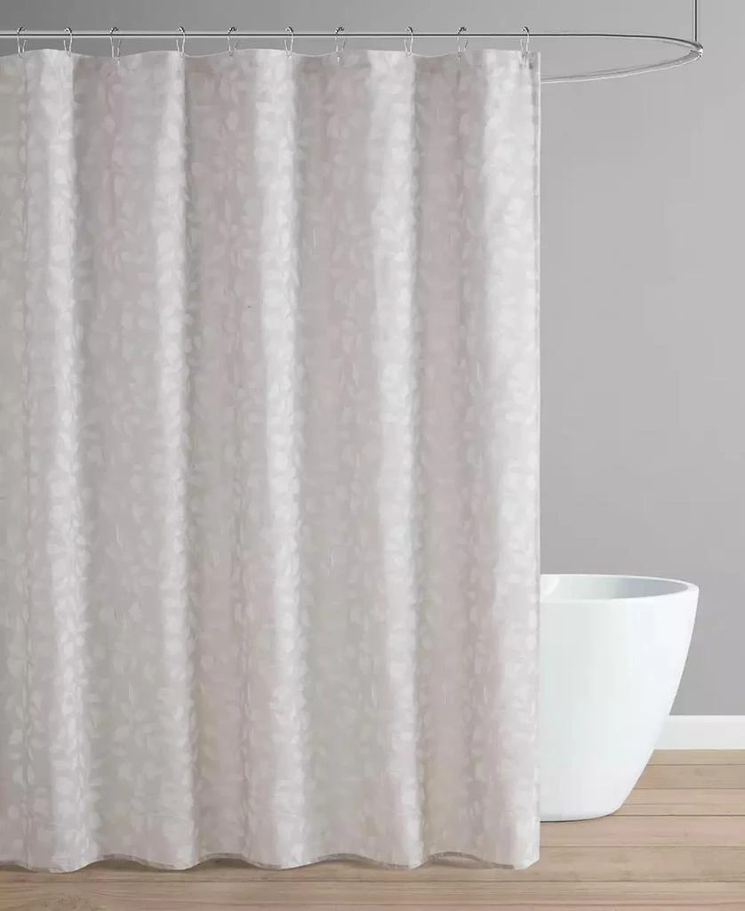 Martha Stewart Jenine Woven Shower Curtain, 72" x 72" 1