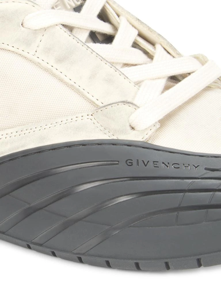 Givenchy Paneled Leather Mid-Top Sneakers 6