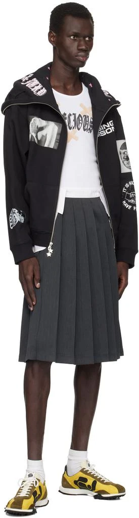 Ashley Williams Black 'Missing Person' Butterfly Hoodie 5