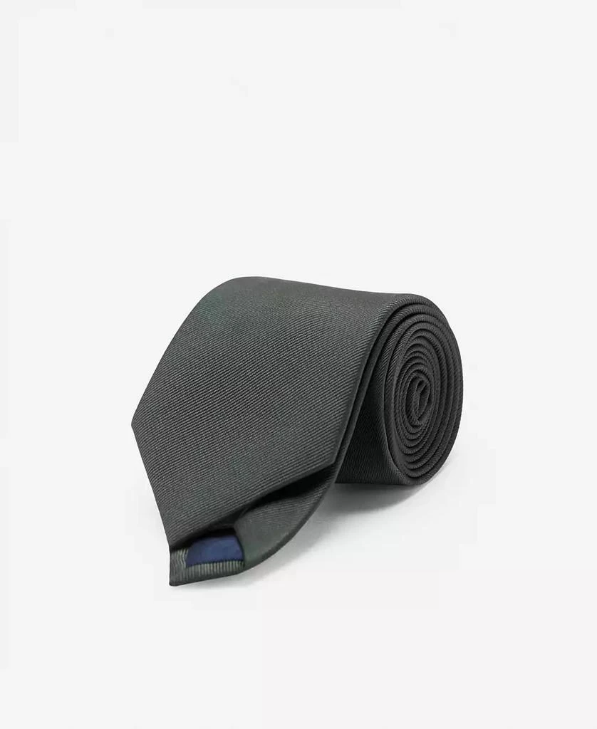 Mango Men's Plain Silk Tie 3