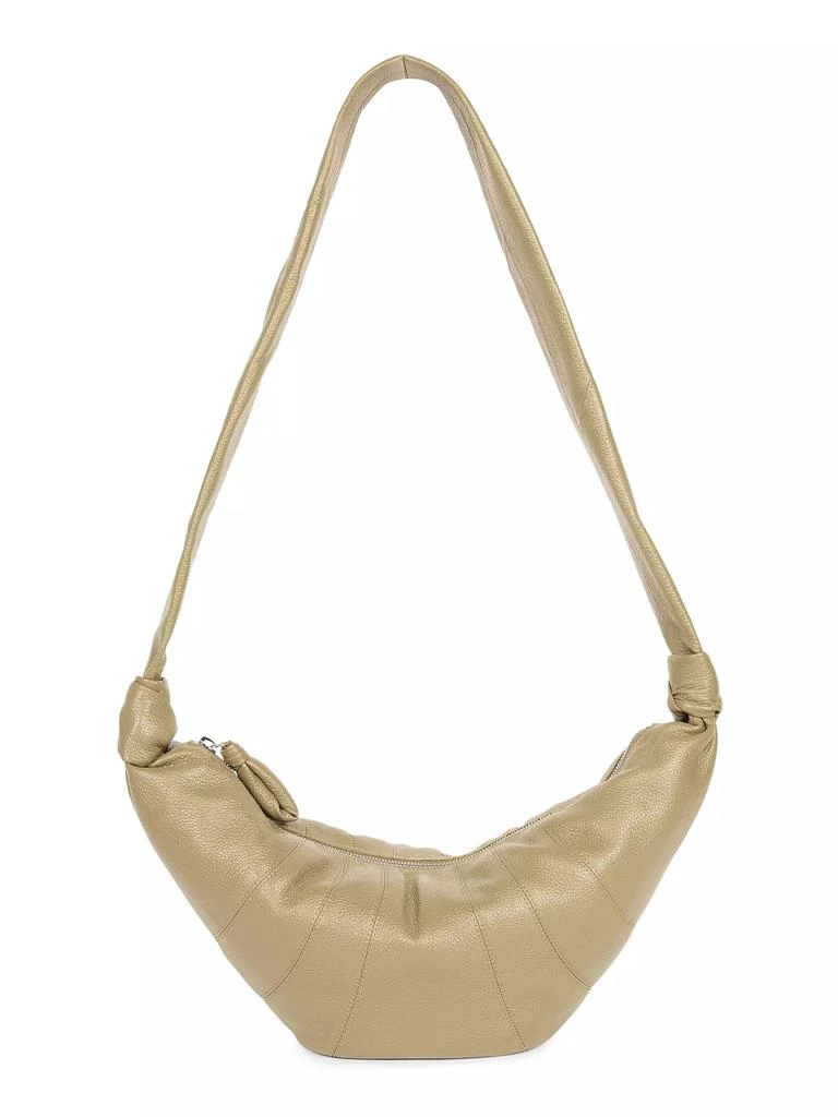 Lemaire Medium Croissant Leather Crossbody Bag 1