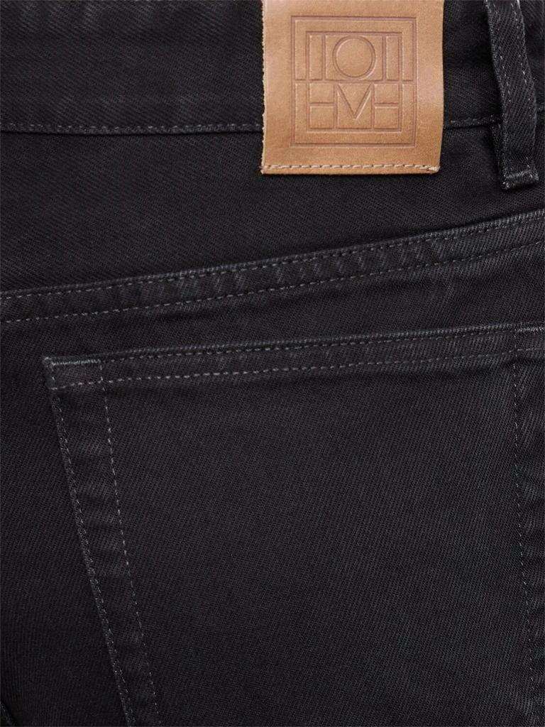 Totême High Rise Slim Cotton Denim Jeans 2