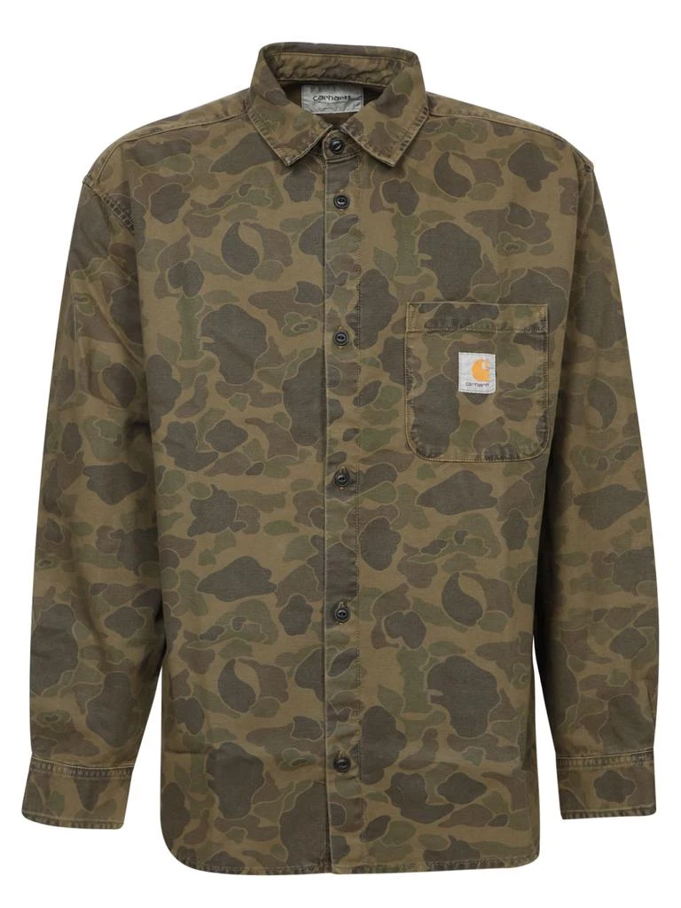 Carhartt Printed Denim L/s Duck Shirt 1