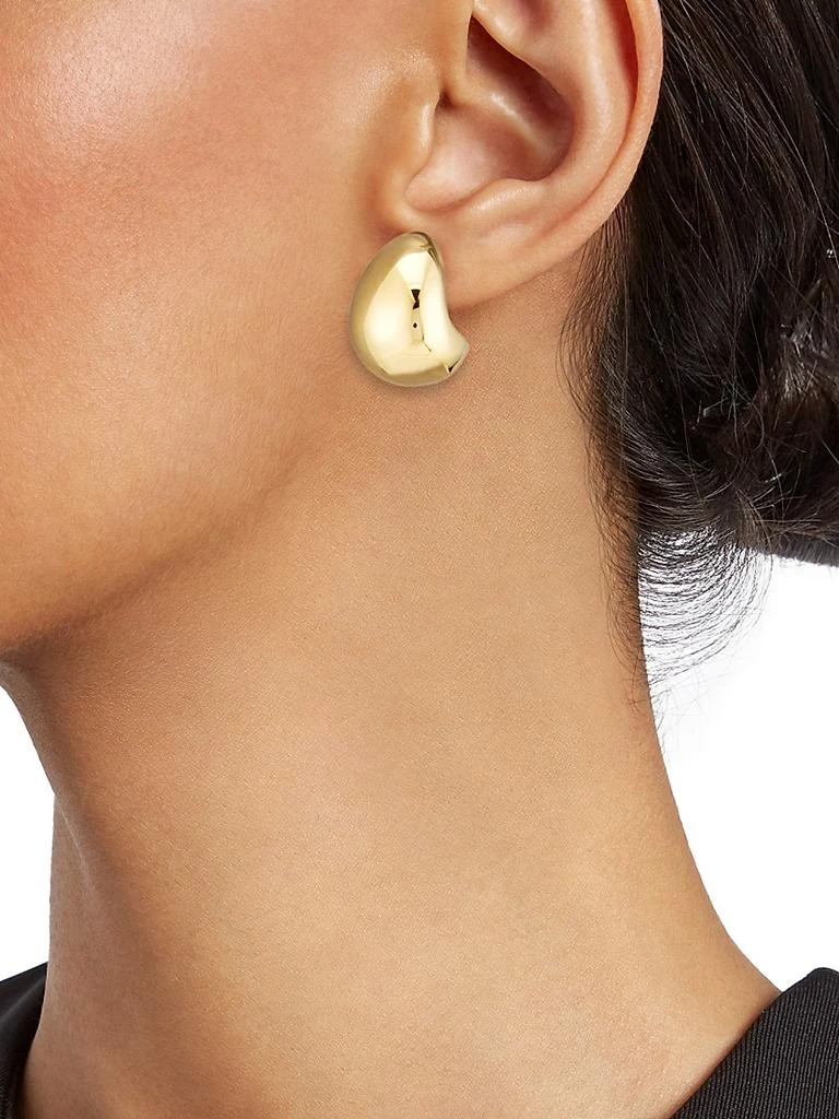 Roberto Coin 18K Yellow Gold Domed Stud Earrings 2