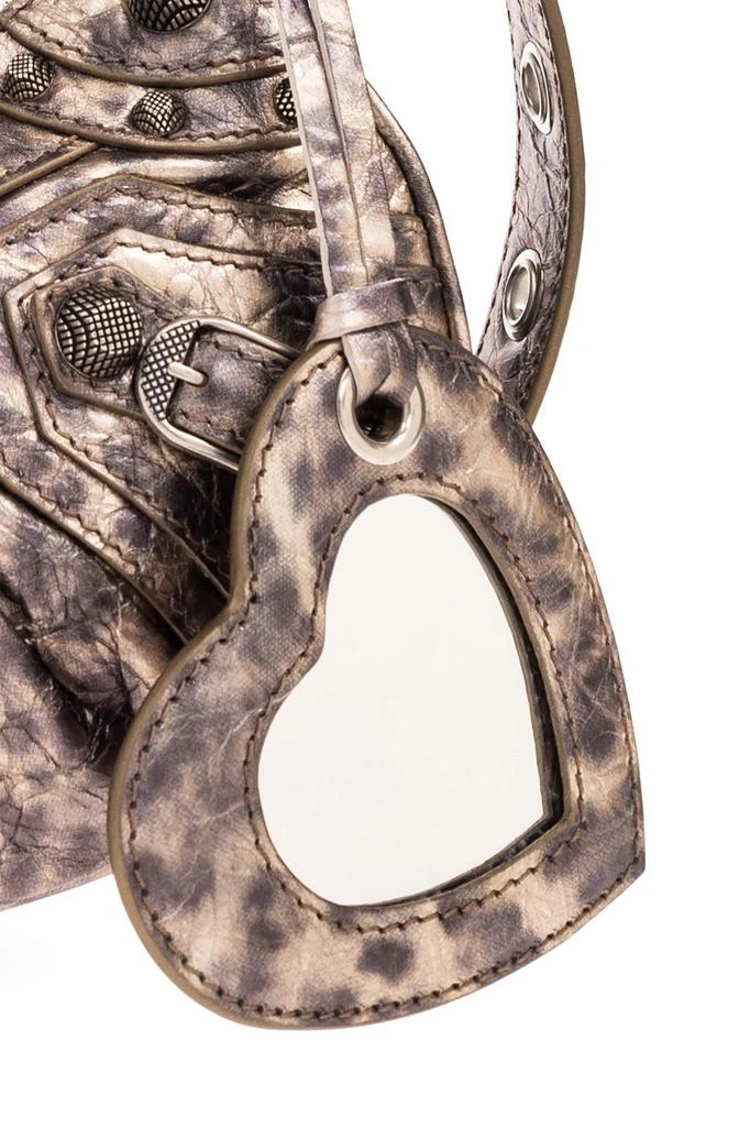Balenciaga Balenciaga Le Cagole Leopard Print XS Shoulder Bag 5