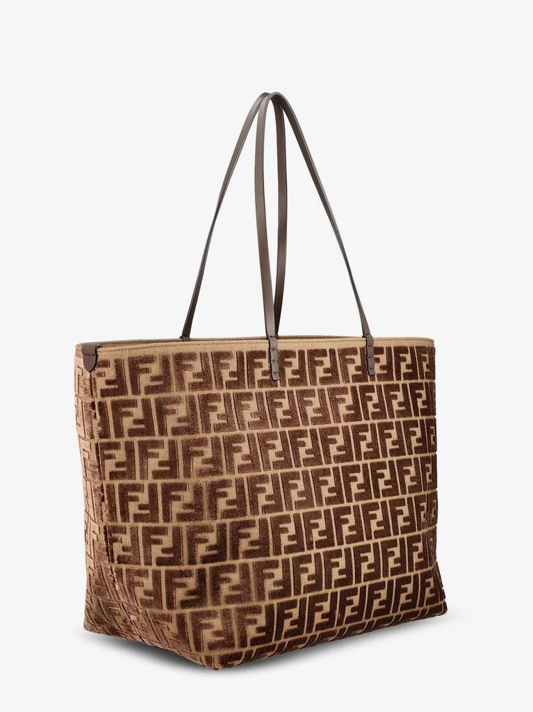 Fendi Roll Large FF jacquard fabric shopping bag 3