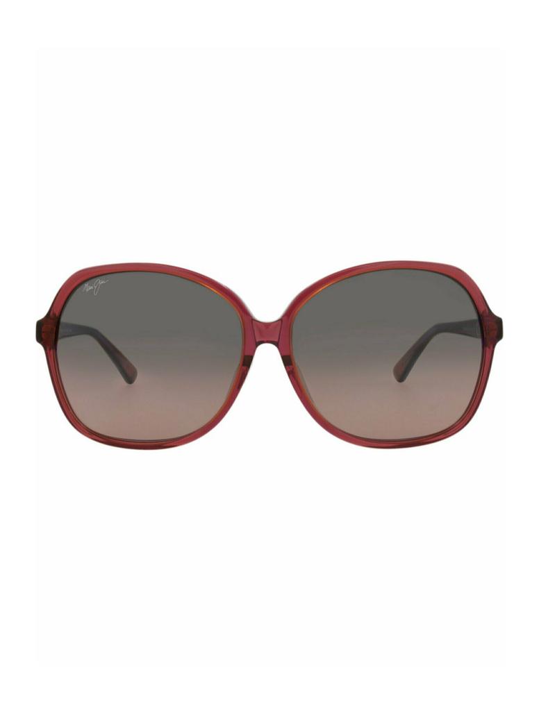 Maui Jim Round-Frame Acetate Sunglasses