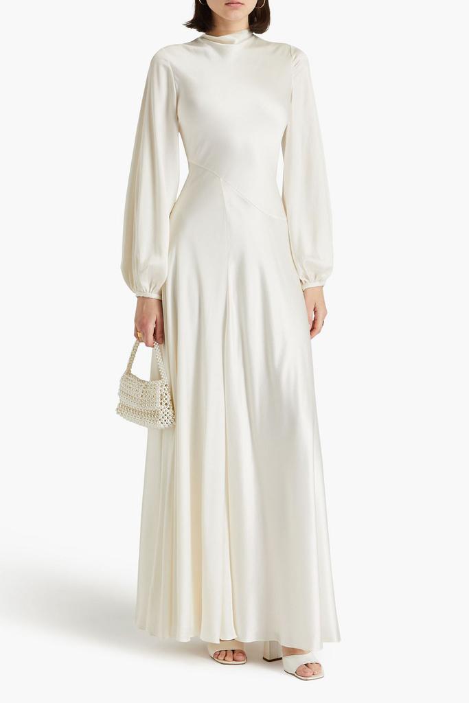 ROKSANDA Silk-satin crepe bridal gown