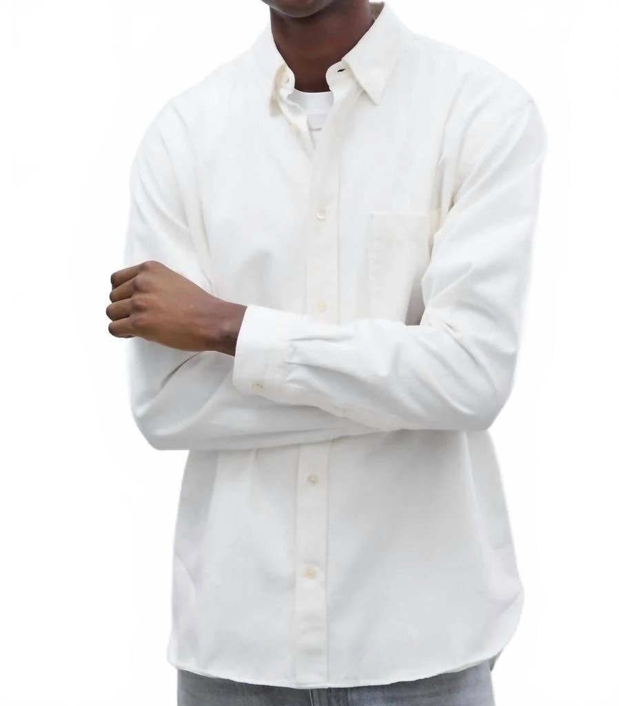 Closed Formal Army Shirt In Ivory 4