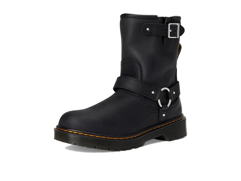 Dr. Martens Genaya Rigger Boots (Big Kid) 7