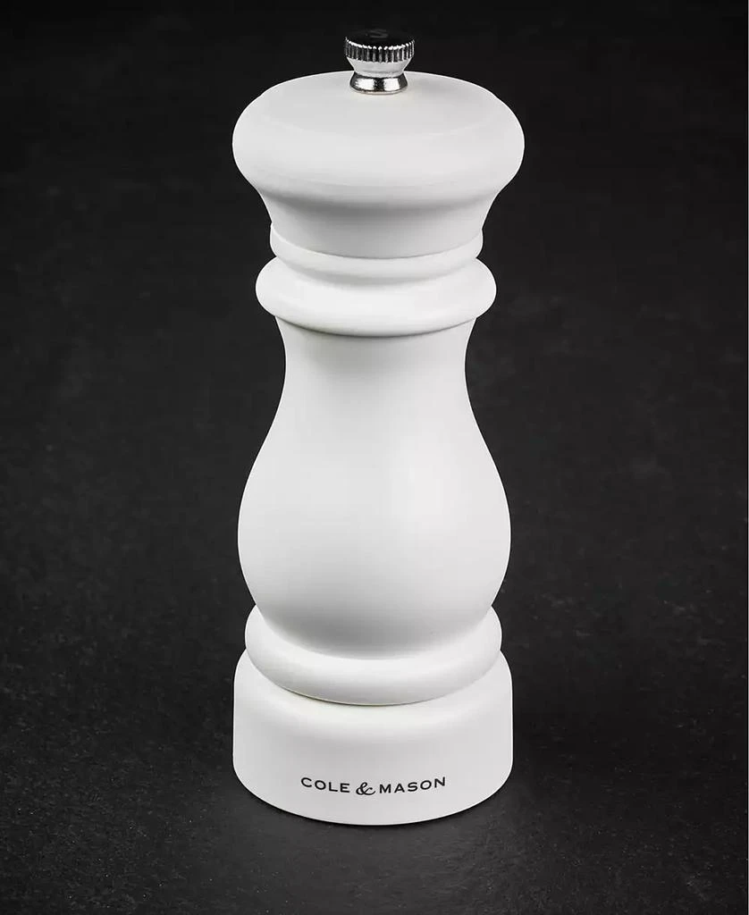 Cole & Mason Southwold Classic Salt & Pepper Mill Gift Set, Black/White 8