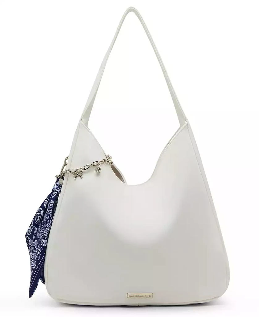 Madden Girl Medium Leather Hobo Bag 7