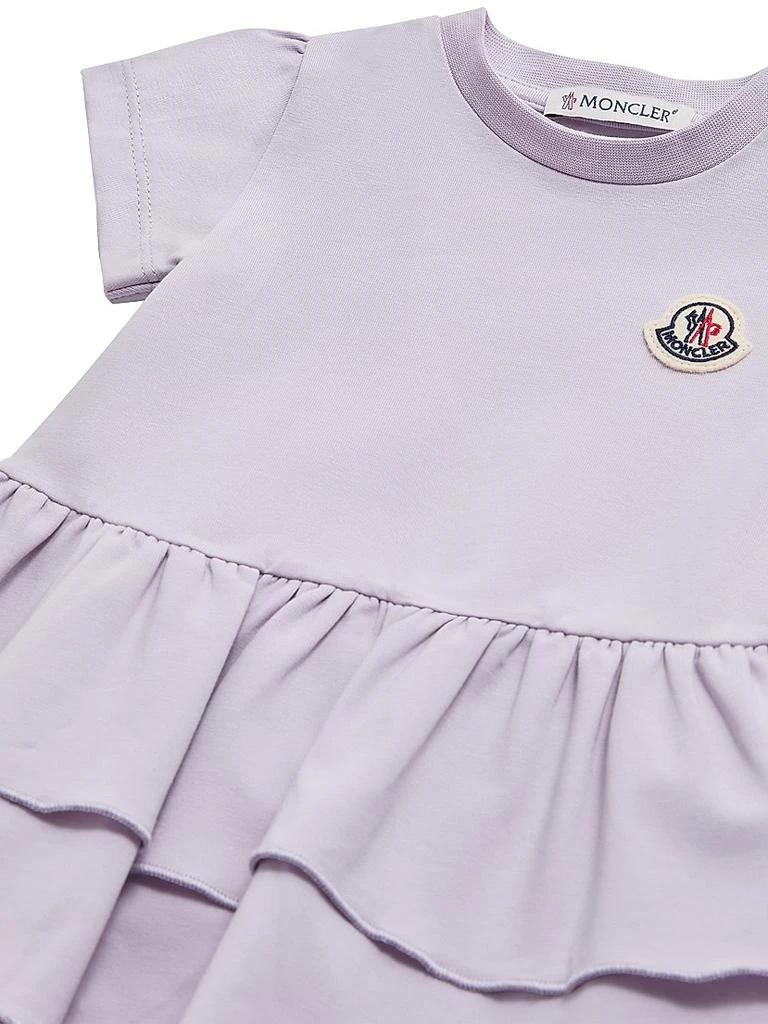 Moncler Baby Girl
s and Little Girl
s Dress in Cotton with Ruffles 3