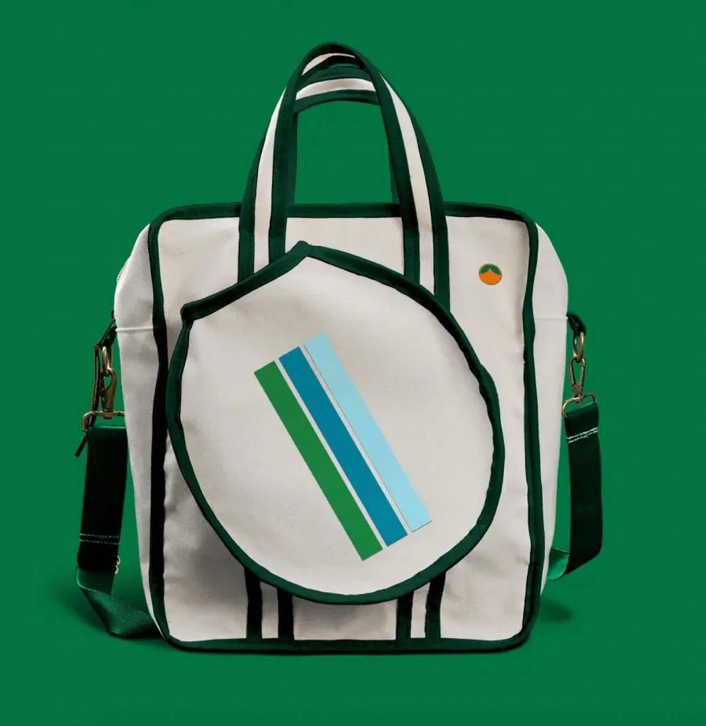 Tangerine Paddle Tangerine Paddle - Hunter Kona Stripe Pickleball Bag 4