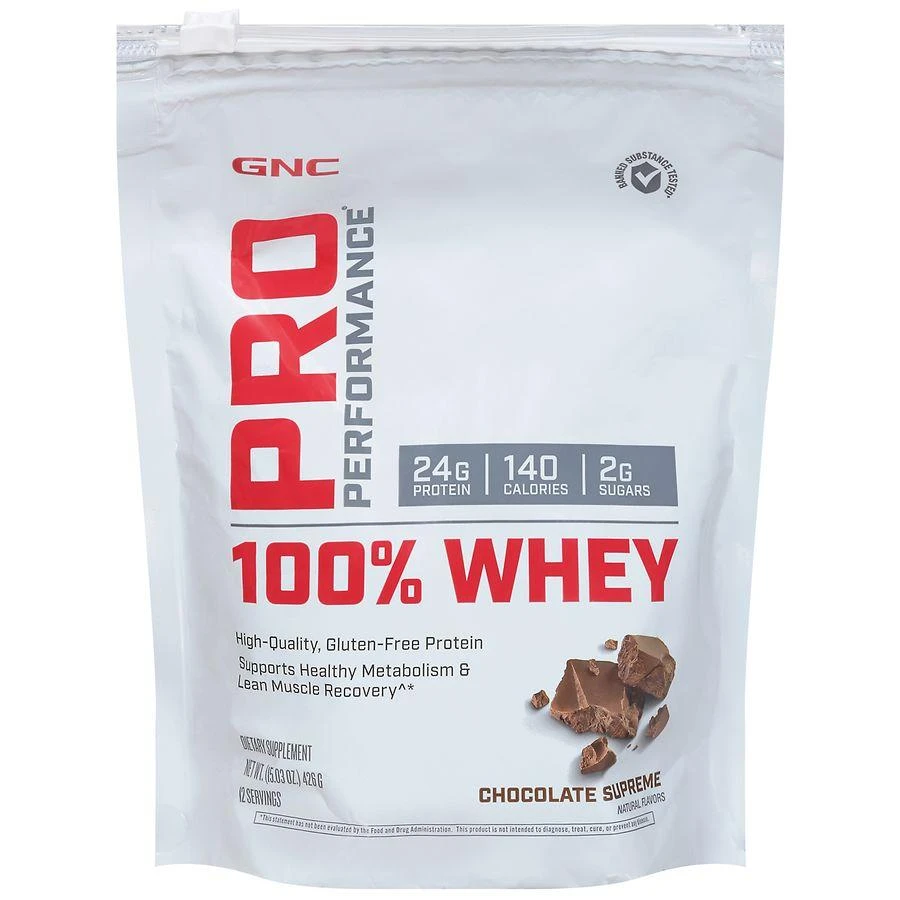 GNC Pro Performance 100% Whey Chocolate Supreme