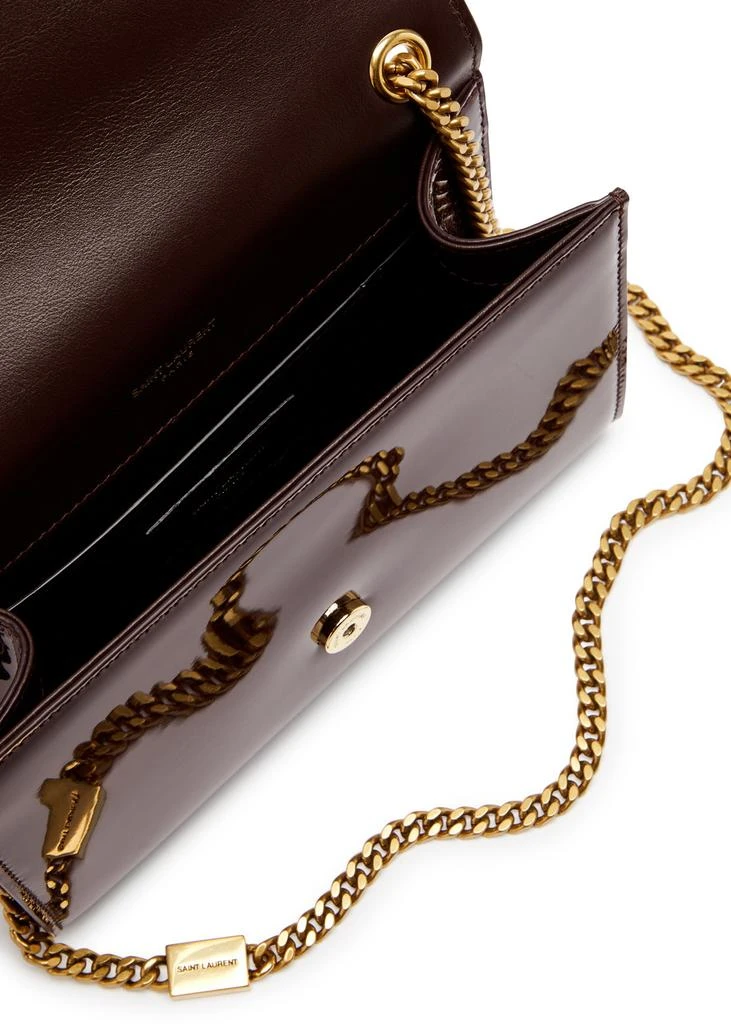 Yves Saint Laurent Kate patent leather wallet-on-chain 4