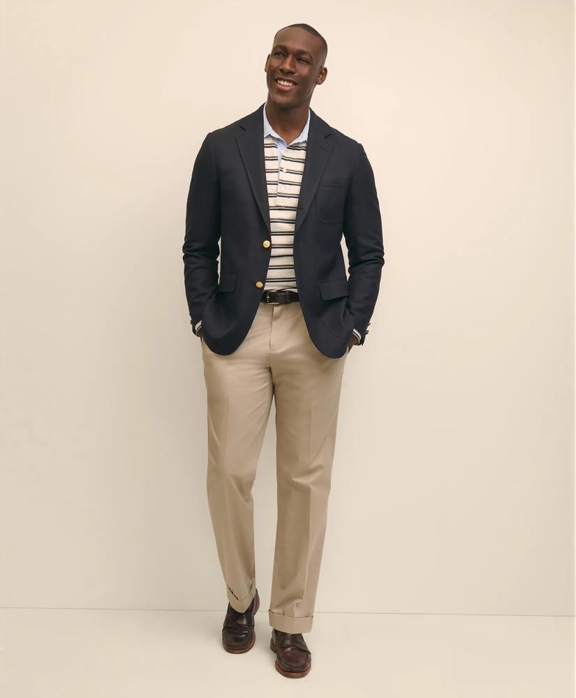 Brooks Brothers 1818 No. 1 Sack Blazer in Dobby Wool - Suits