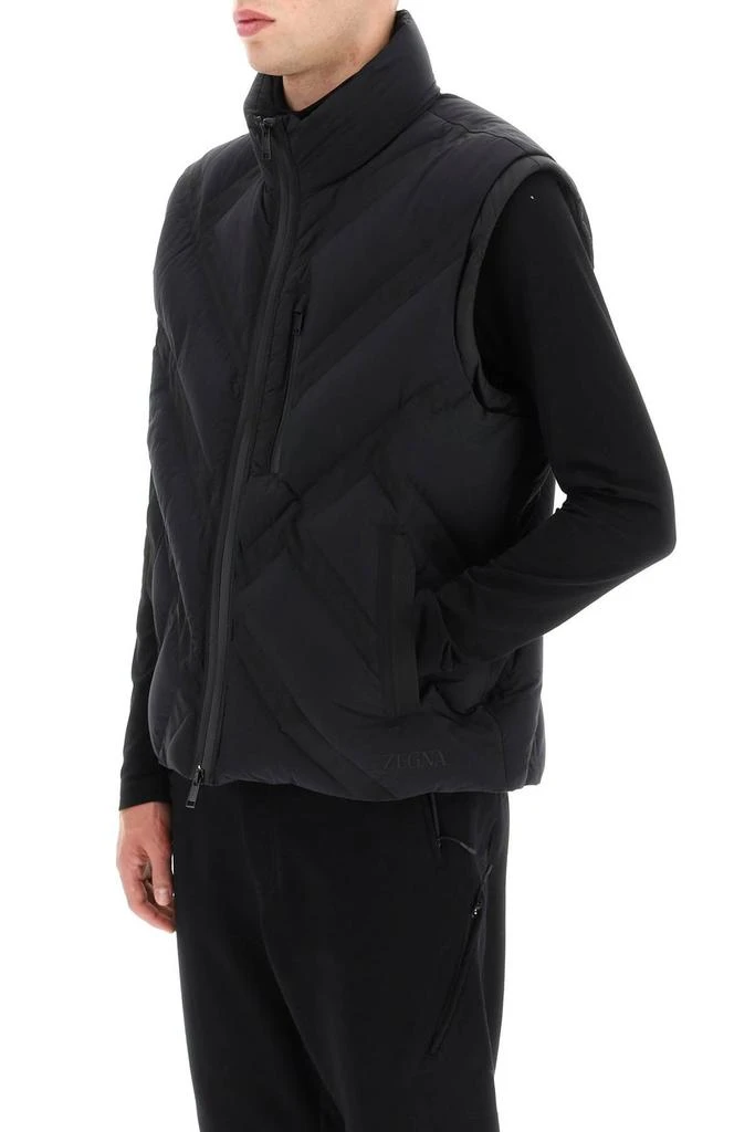 Zegna Zegna Padded Sleeveless Jacket 4