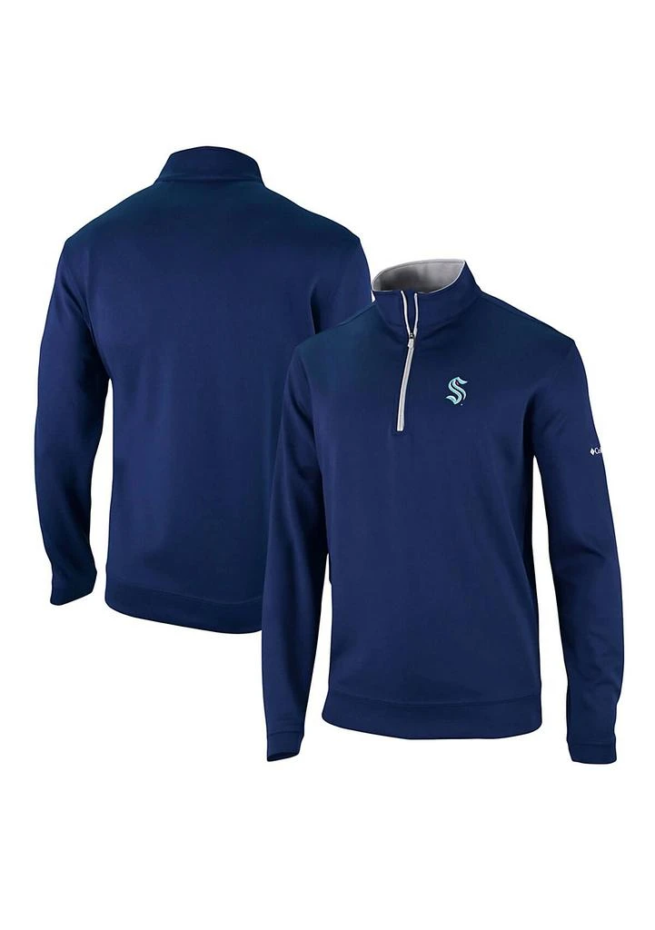 Columbia NHL Deep Sea Seattle Kraken Wickham Hills Omni-Wick Quarter-Zip Jacket