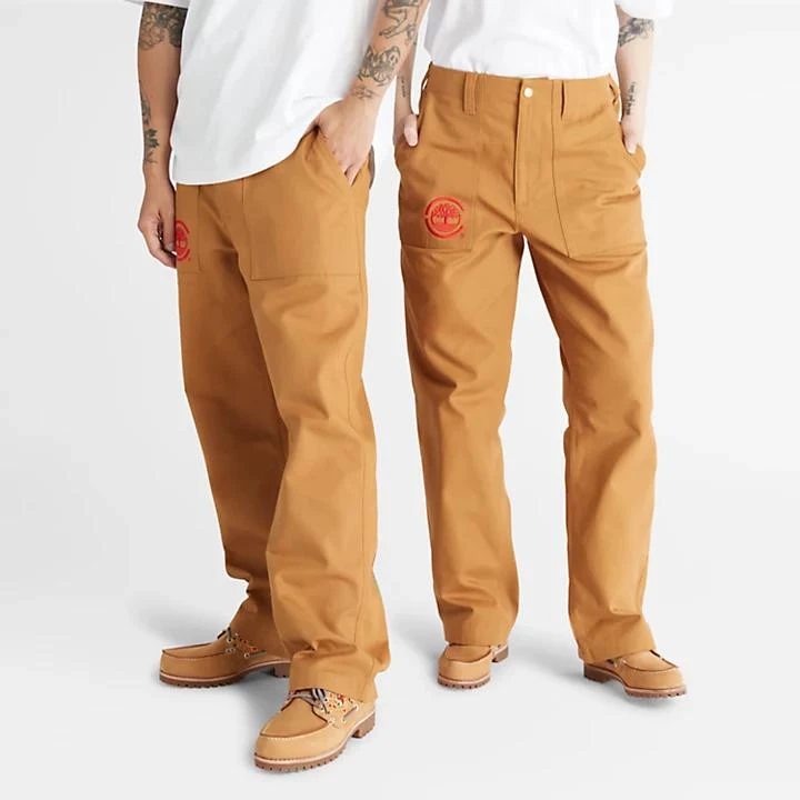 Timberland CLOT x Timberland® Duck Canvas Workwear Trousers in Dark Yellow 1