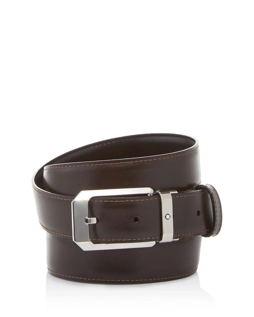 MontBlanc Men's Classic Reversible Leather Belt 2