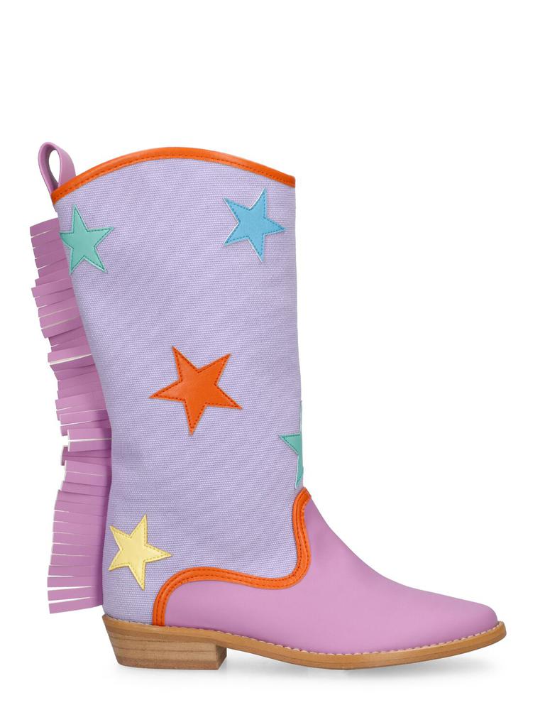 Stella McCartney Organic Cotton Cowgirl Boots